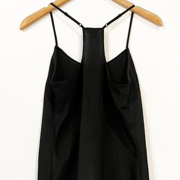 J. Crew Factory Racerback Silky Cami Top in Black - Picture 8 of 8